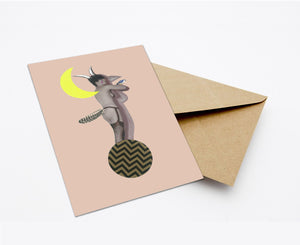 SHADOW (NEW COLOUR) POSTCARD WITH ENVELOPE